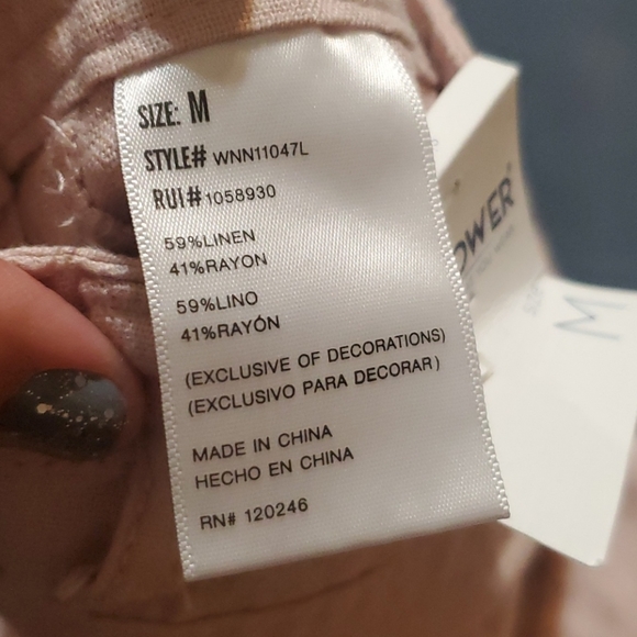 NWT Wallflower overalls sz M - Picture 8 of 8